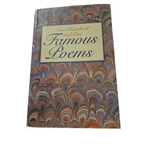 One hundred and one famous poems isbn 0880297476